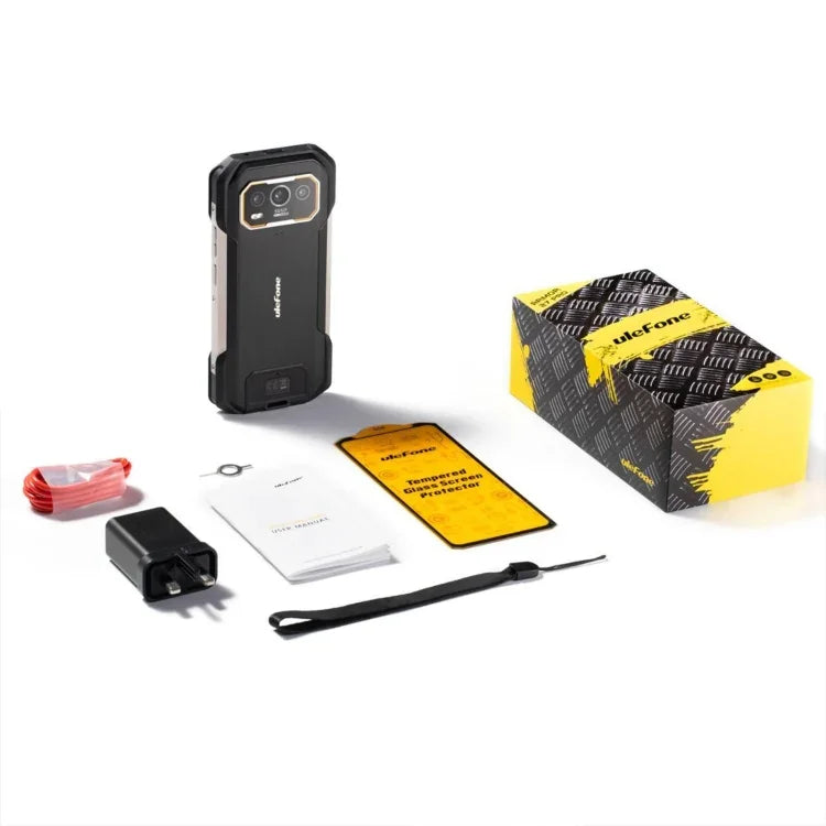 Ulefone Armor 27 Rugged Phone, 12 GB + 256 GB, Nachtsicht, 10600 mAh, 6,78 Zoll, Android 14, MediaTek Helio G99 Octa-Core, Netzwerk: 4G, NFC, OTG, Armor 27