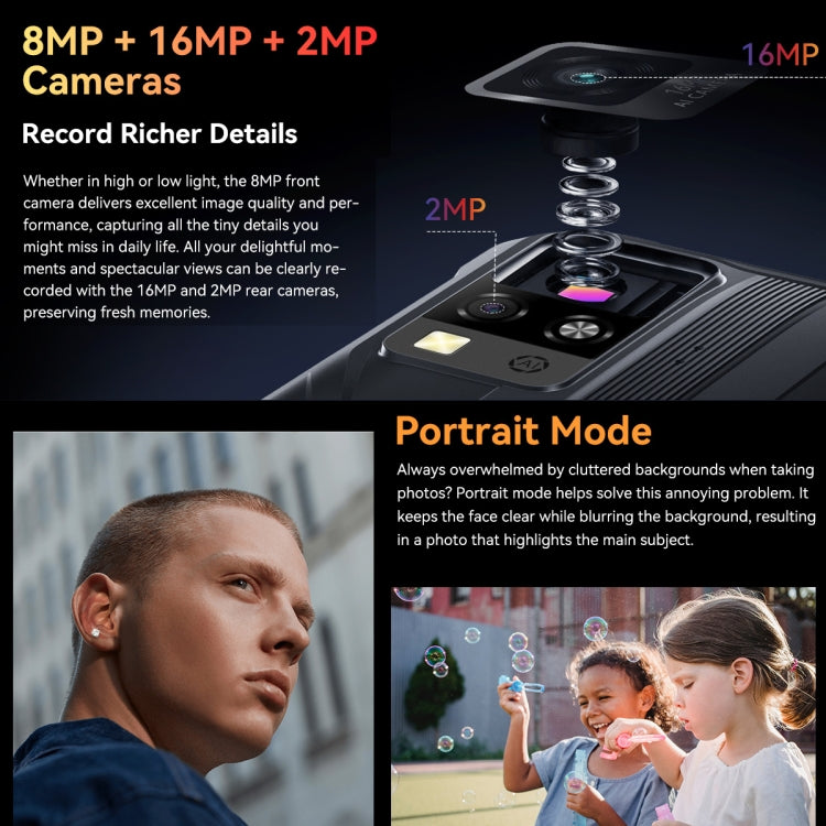 Blackview BV4800 Pro, 4 GB + 128 GB, IP68/IP69K/MIL-STD-810H, 6,56 Zoll Android 14 Unisoc T606 Octa Core, Netzwerk: 4G, OTG