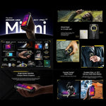 Ulefone Armor Mini 20T Pro, Wärmebildkamera, 8 GB + 256 GB, robustes Smartphone (IP68/IP69K), 4,7-Zoll-Display, Android 14, MediaTek Dimensity 6300 5G Octa-Core-Prozessor, Netzwerk: 5G, NFC, OTG, Armor Mini 20T Pro