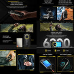 Ulefone Armor Mini 20 Pro, 8 GB + 256 GB, robustes Smartphone (IP68/IP69K), 4,7 Zoll, Android 14, MediaTek Dimensity 6300 5G Octa-Core-Prozessor, Netzwerk: 5G, NFC, OTG, Armor Mini 20 Pro