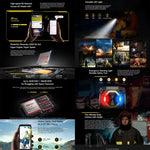 Ulefone Armor Mini 20 Pro, 8 GB + 256 GB, robustes Smartphone (IP68/IP69K), 4,7 Zoll, Android 14, MediaTek Dimensity 6300 5G Octa-Core-Prozessor, Netzwerk: 5G, NFC, OTG, Armor Mini 20 Pro
