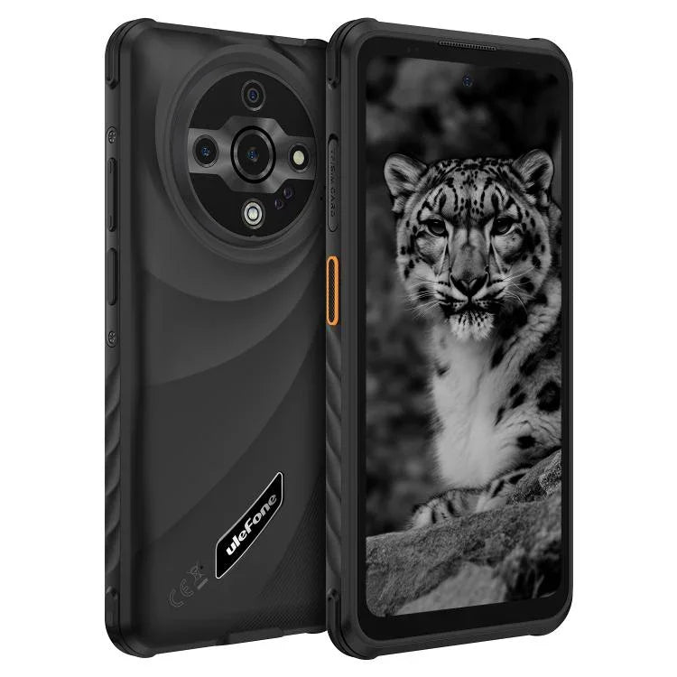 Ulefone Armor X31, 6 GB + 128 GB, Nachtsicht, robustes Smartphone (IP68/IP69K), 6,56 Zoll, Android 14, MediaTek Helio G91 Octa-Core-Prozessor, Netzwerk: 4G, NFC, OTG, Armor X31