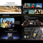 Ulefone Armor 30 Pro – Robustes Smartphone, 16 GB + 512 GB, Nachtsicht, 6,95 Zoll + 3,4 Zoll Dual-Screen, Android 14, MediaTek Dimensity 7300X Octa-Core-Prozessor, Netzwerk: 5G, OTG, NFC, Armor 30 Pro