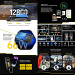Ulefone Armor 30 Pro – Robustes Smartphone, 16 GB + 512 GB, Nachtsicht, 6,95 Zoll + 3,4 Zoll Dual-Screen, Android 14, MediaTek Dimensity 7300X Octa-Core-Prozessor, Netzwerk: 5G, OTG, NFC, Armor 30 Pro