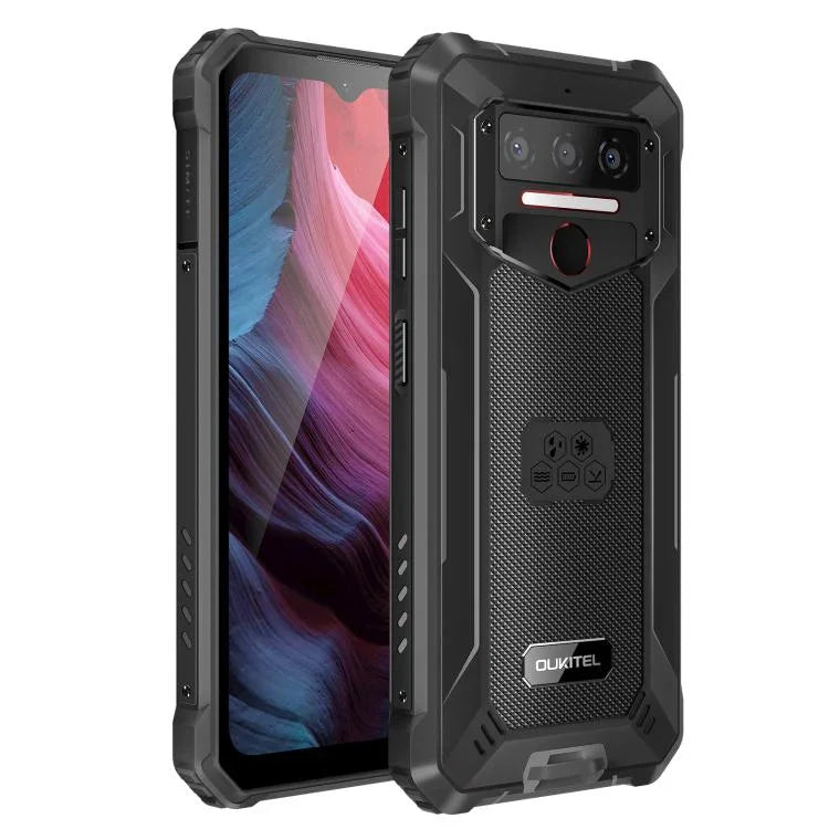 Oukitel WP23 Plus Rugged Phone, 8 GB + 256 GB, 6,52 Zoll, Android 14.0, Unisoc T606 Octa-Core-Prozessor, NFC, OTG, Netzwerk: 4G, WP23 Plus