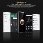 Oukitel WP23 Plus Rugged Phone, 8 GB + 256 GB, 6,52 Zoll, Android 14.0, Unisoc T606 Octa-Core-Prozessor, NFC, OTG, Netzwerk: 4G, WP23 Plus