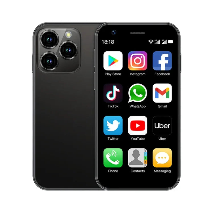 SOYES XS16, 2 GB + 16 GB, 3,0 Zoll, Android 10.0, MTK6737 Quad-Core-Prozessor, Bluetooth, WLAN, 4G-Netzwerk, Dual-SIM, Google Play Store-Unterstützung, 2 GB + 16 GB