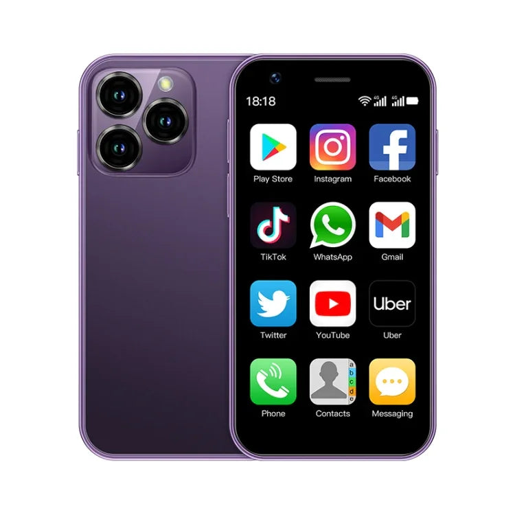 SOYES XS16, 2 GB + 16 GB, 3,0 Zoll, Android 10.0, MTK6737 Quad-Core-Prozessor, Bluetooth, WLAN, 4G-Netzwerk, Dual-SIM, Google Play Store-Unterstützung, 2 GB + 16 GB