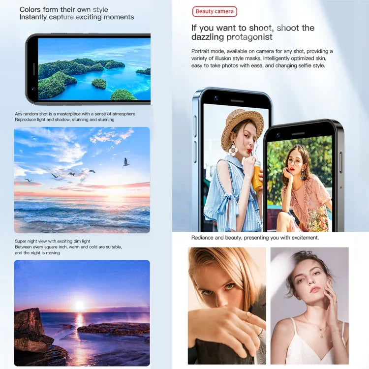 SOYES XS16, 2 GB + 16 GB, 3,0 Zoll, Android 10.0, MTK6737 Quad-Core-Prozessor, Bluetooth, WLAN, 4G-Netzwerk, Dual-SIM, Google Play Store-Unterstützung, 2 GB + 16 GB