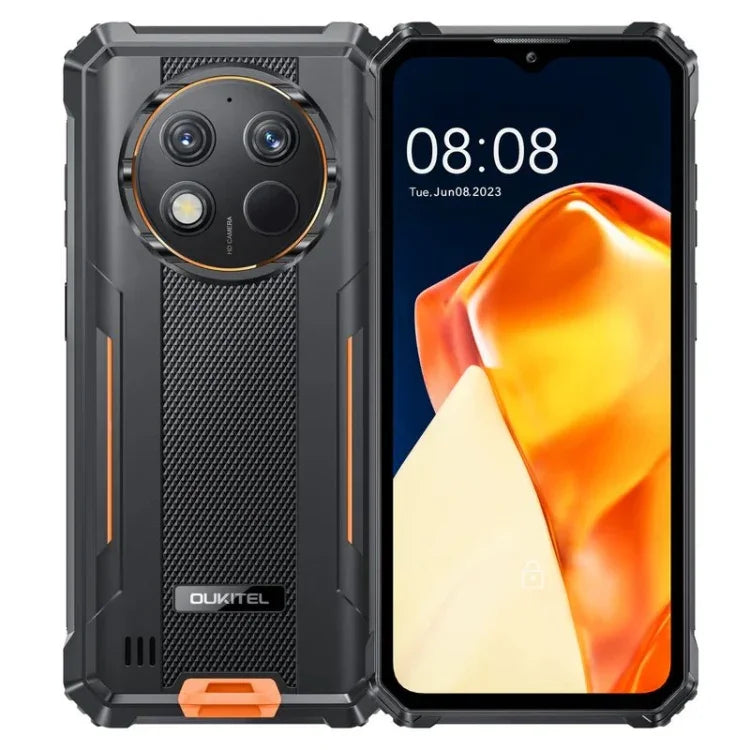 Oukitel G1 Rugged Phone, 6 GB + 256 GB, Fingerabdrucksensor, 6,52 Zoll, Android 14, T606 Octa-Core-Prozessor, NFC, OTG, Netzwerk: 4G