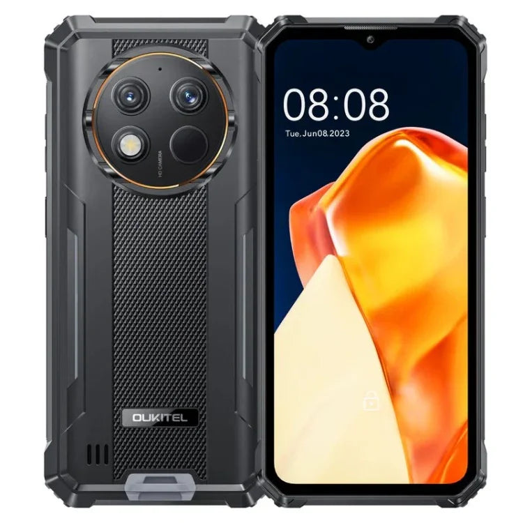 Oukitel G1 Rugged Phone, 6 GB + 256 GB, Fingerabdrucksensor, 6,52 Zoll, Android 14, T606 Octa-Core-Prozessor, NFC, OTG, Netzwerk: 4G