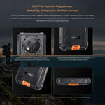 Oukitel G1 Rugged Phone, 6 GB + 256 GB, Fingerabdrucksensor, 6,52 Zoll, Android 14, T606 Octa-Core-Prozessor, NFC, OTG, Netzwerk: 4G