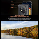 Oukitel G1 Rugged Phone, 6 GB + 256 GB, Fingerabdrucksensor, 6,52 Zoll, Android 14, T606 Octa-Core-Prozessor, NFC, OTG, Netzwerk: 4G