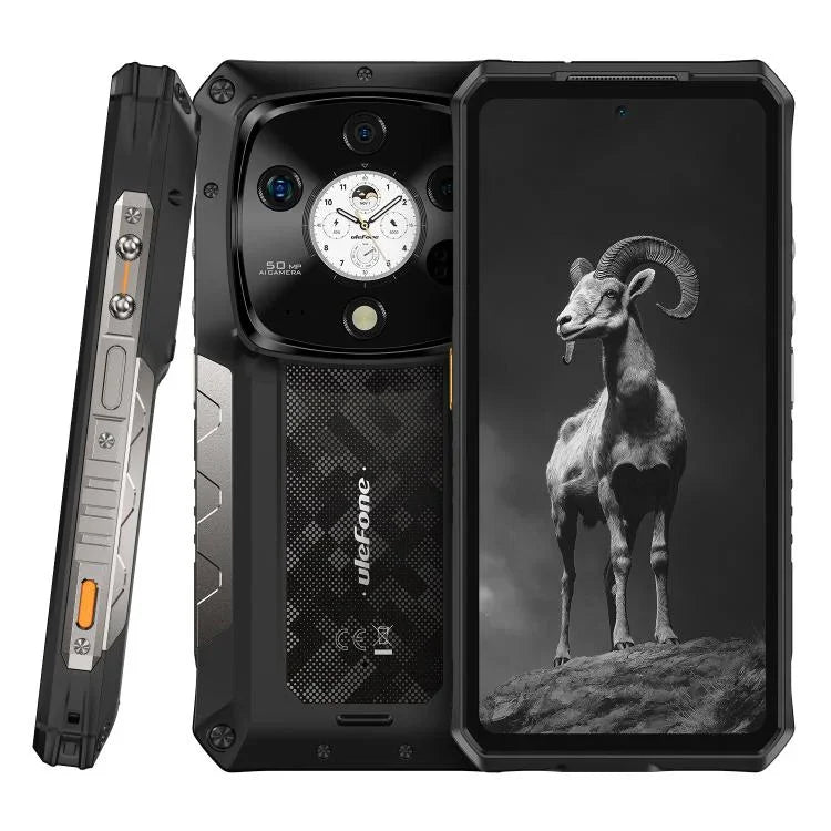 Ulefone Armor 28 Pro – Robustes Smartphone, 16 GB + 512 GB, Nachtsichtfunktion, 10600 mAh Akku, 6,67 Zoll + 1,04 Zoll Display, Android 15, MediaTek Dimensity 7300 Octa-Core-Prozessor, 5G, NFC