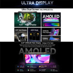 Ulefone Armor 28 Pro – Robustes Smartphone, 16 GB + 512 GB, Nachtsichtfunktion, 10600 mAh Akku, 6,67 Zoll + 1,04 Zoll Display, Android 15, MediaTek Dimensity 7300 Octa-Core-Prozessor, 5G, NFC