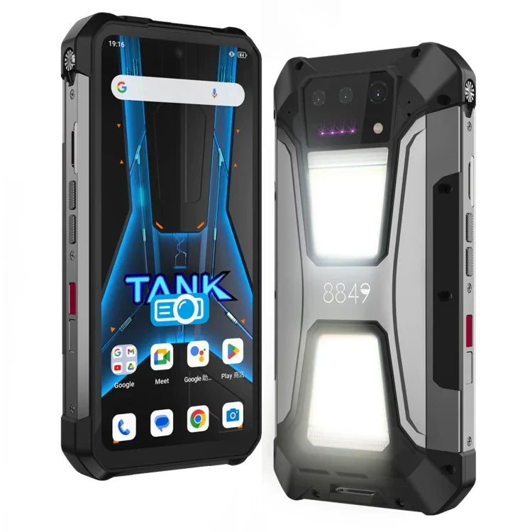 Unihertz 8849 Tank 2 Pro Robustes Smartphone mit Nachtsichtprojektor, 12 GB + 256 GB, 6,79 Zoll, Android 14, MTK6789 Octa-Core-Prozessor, Netzwerk: 4G