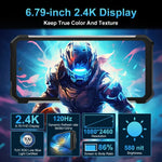 Unihertz 8849 Tank 2 Pro Robustes Smartphone mit Nachtsichtprojektor, 12 GB + 256 GB, 6,79 Zoll, Android 14, MTK6789 Octa-Core-Prozessor, Netzwerk: 4G