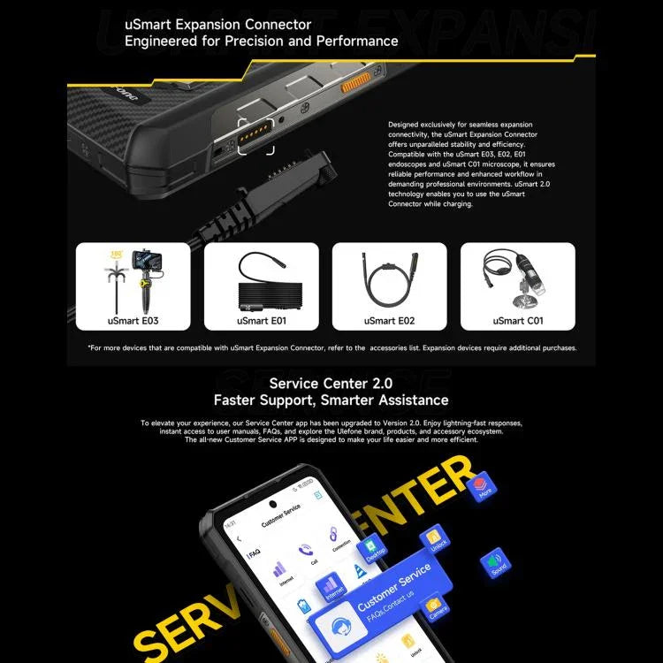 Ulefone Armor 30, 12 GB + 512 GB, Nachtsicht, robustes Smartphone (IP68/IP69K), 6,95 Zoll, Android 15, MediaTek Helio G100 Octa-Core-Prozessor, Netzwerk: 4G, NFC, OTG, Armor 30