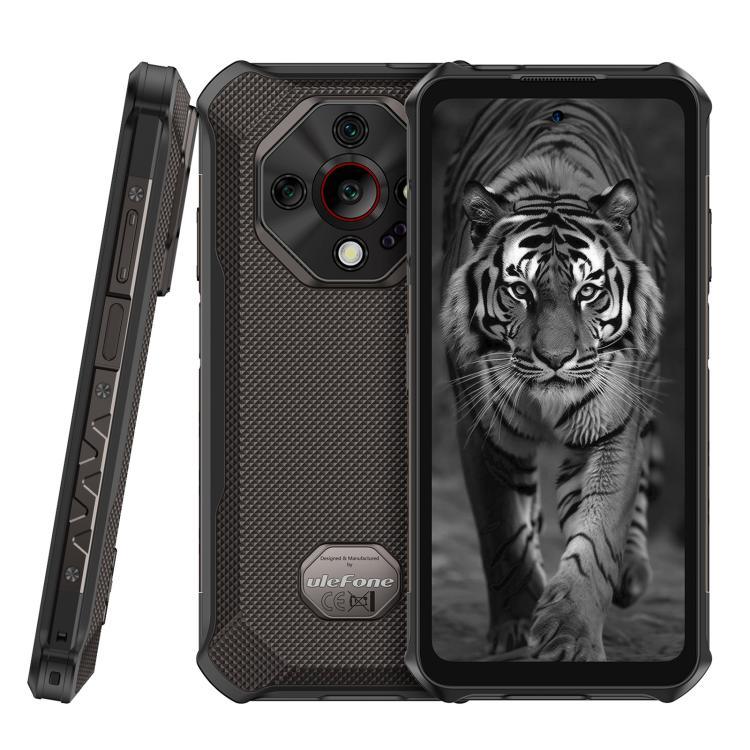 Ulefone Armor X16, 6 GB + 128 GB, Nachtsicht, robustes Smartphone (IP68/IP69K), 6,56 Zoll, Android 15, MediaTek Helio G91 Octa-Core-Prozessor, Netzwerk: 4G, NFC, OTG
