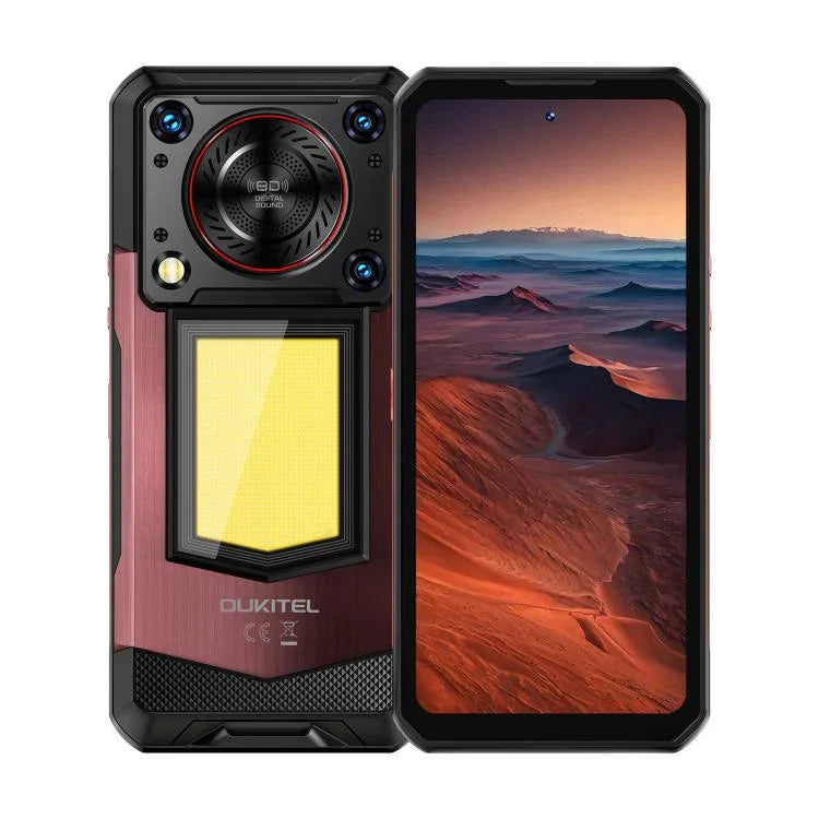 Oukitel WP56 Rugged Phone, 12 GB + 512 GB, 108-MP-Kamera, Fingerabdrucksensor, 6,8-Zoll-Display, Android 15, MTK Dimensity 7050 Octa-Core-Prozessor, NFC, OTG, 5G-Netzwerk