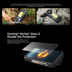 Ulefone Armor 33 Rugged Phone, 12 GB + 512 GB, 6,95 Zoll, Android 15, MediaTek Helio G100 Octa-Core, Netzwerk: 4G, OTG, NFC, LED-Beleuchtung, Armor 33