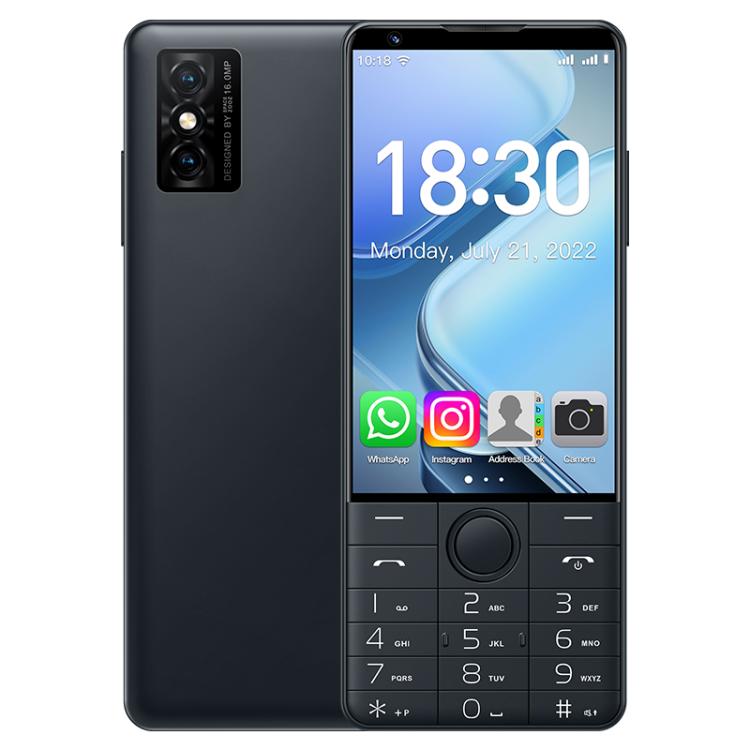 DOOV R70 Tastenhandy, 6 GB + 128 GB, 4-Zoll-Display, Android 13, Mediatek MT6762 Octa-Core-Prozessor, 4G-Netzwerk, Google Play Store-Unterstützung, mit Kamera