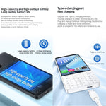 DOOV R70 Tastenhandy, 6 GB + 128 GB, 4-Zoll-Display, Android 13, Mediatek MT6762 Octa-Core-Prozessor, 4G-Netzwerk, Google Play Store-Unterstützung, mit Kamera
