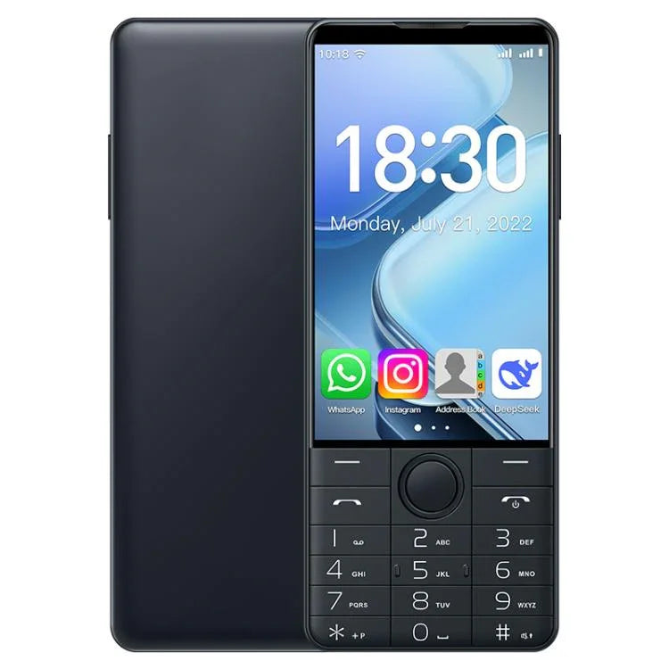 DOOV R70 Keypad Phone, 6GB+128GB, 4 inch Android 13 Mediatek MT6762 Octa Core, Network: 4G, Support Google Store, No Camera, No Camera