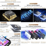 Blackview XPLORE 2, 16 GB + 1 TB, 6,73 Zoll, Android 15, Dimensity 8300 MT6897 Octa-Core-Prozessor, Netzwerk: 5G, OTG, NFC, XPLORE 2, 16 GB + 1 TB
