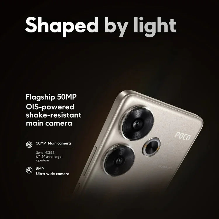Xiaomi POCO F6 Global, 8 GB + 256 GB, Fingerabdrucksensor im Display, 6,67 Zoll Xiaomi HyperOS, Snapdragon 8s Gen 3 Octa-Core 3,0 GHz, NFC, Netzwerk: 5G, 8 GB + 256 GB