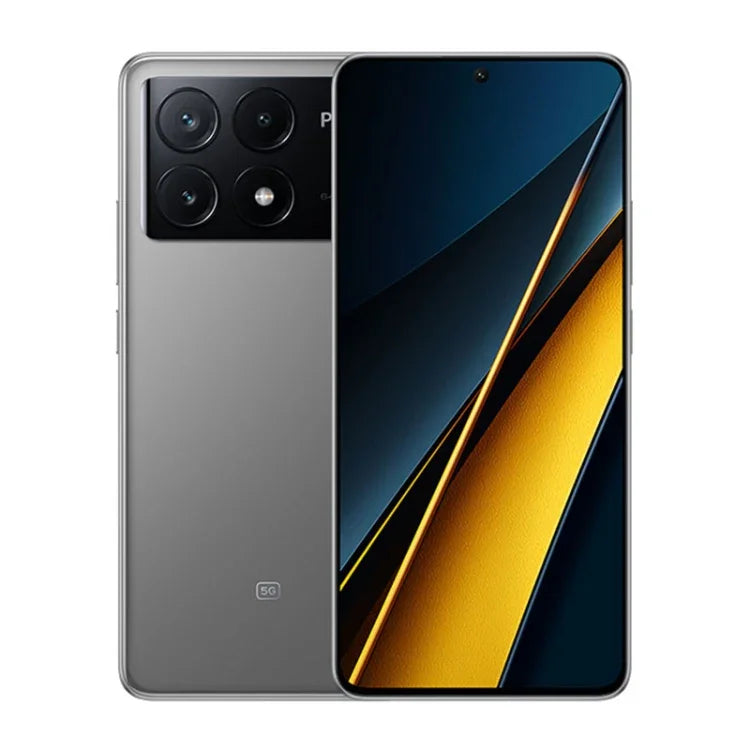 Xiaomi POCO X6 Pro Global, 12 GB + 512 GB, Fingerabdrucksensor im Display, 6,67 Zoll Xiaomi HyperOS, MediaTek Dimensity 8300-Ultra Octa-Core-Prozessor mit 3,35 GHz, NFC, Netzwerk: 5G