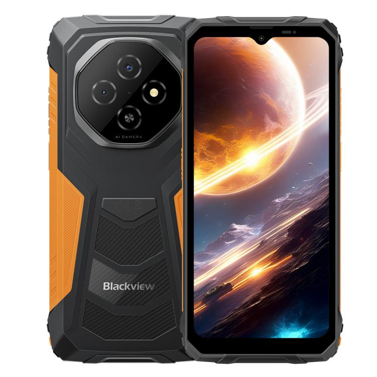 Blackview FORT 1, 6 GB + 256 GB, 6,56 Zoll, Android 15, Unisoc UMS9230E T615 Octa-Core-Prozessor, Netzwerk: 4G, OTG, NFC, 6 GB + 256 GB