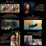 Blackview FORT 1, 4 GB + 128 GB, 6,56 Zoll, Android 15, Unisoc UMS9230E T615 Octa-Core-Prozessor, Netzwerk: 4G, OTG, NFC, 4 GB + 128 GB
