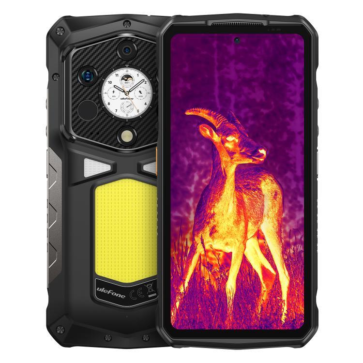 Ulefone Armor 29 Pro Thermal Version – Robustes Smartphone, 16 GB + 512 GB, Nachtsicht, 6,67 Zoll + 1,04 Zoll Display, Android 15, MediaTek Dimensity 7400 Octa-Core-Prozessor, Netzwerk: 5G, OTG, NFC, Armor 29 Pro Thermal Version