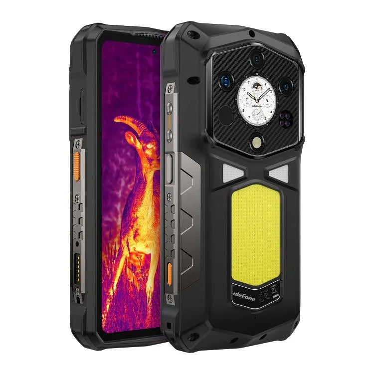 Ulefone Armor 29 Pro Thermal Version – Robustes Smartphone, 16 GB + 512 GB, Nachtsicht, 6,67 Zoll + 1,04 Zoll Display, Android 15, MediaTek Dimensity 7400 Octa-Core-Prozessor, Netzwerk: 5G, OTG, NFC, Armor 29 Pro Thermal Version