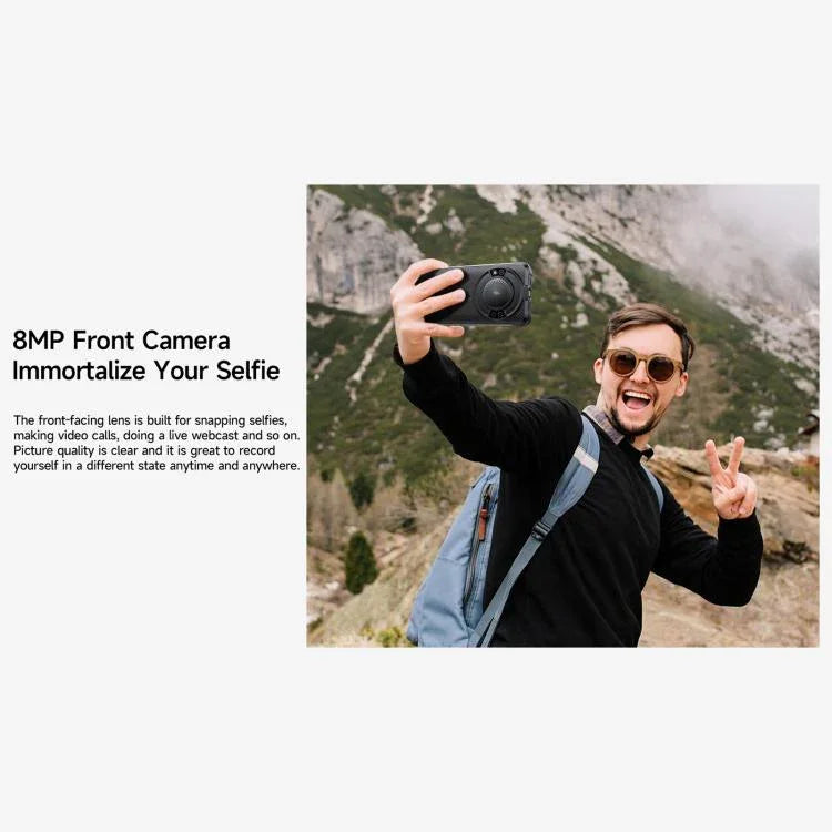 Ulefone RugKing, 8GB+256GB, IP68/IP69K Outdoor-Smartphone, 5,99 Zoll Android 15 Unisoc T7255 Octa Core, Netzwerk: 4G, NFC, OTG, RugKing, 8GB+256GB