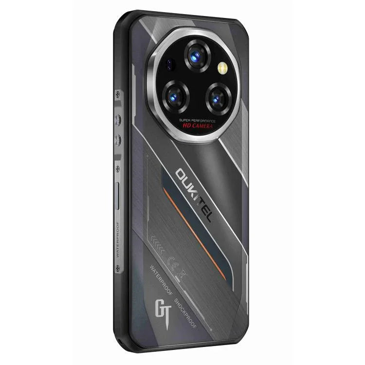 Oukitel WP62 Rugged Phone, 12 GB + 512 GB, 108-MP-Kamera, Fingerabdrucksensor, 6,6 Zoll, Android 15, MediaTek Dimensity 7025 Octa-Core-Prozessor, NFC, OTG, 5G-Netzwerk