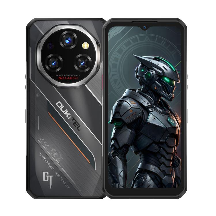 Oukitel WP62 Rugged Phone, 8 GB + 256 GB, 108-MP-Kamera, Fingerabdrucksensor, 6,6 Zoll, Android 15, MediaTek Dimensity 7025 Octa-Core-Prozessor, NFC, OTG, 5G-Netzwerk