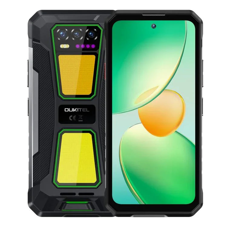 Oukitel WP58 Pro Rugged-Smartphone, 8 GB + 512 GB, seitlicher Fingerabdrucksensor, 6,7 Zoll, Android 15, UMS9621S Octa-Core-Prozessor, NFC, OTG, 5G-Netzwerk