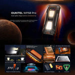 Oukitel WP58 Pro Rugged-Smartphone, 8 GB + 512 GB, seitlicher Fingerabdrucksensor, 6,7 Zoll, Android 15, UMS9621S Octa-Core-Prozessor, NFC, OTG, 5G-Netzwerk