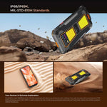 Oukitel WP58 Pro Rugged-Smartphone, 8 GB + 512 GB, seitlicher Fingerabdrucksensor, 6,7 Zoll, Android 15, UMS9621S Octa-Core-Prozessor, NFC, OTG, 5G-Netzwerk
