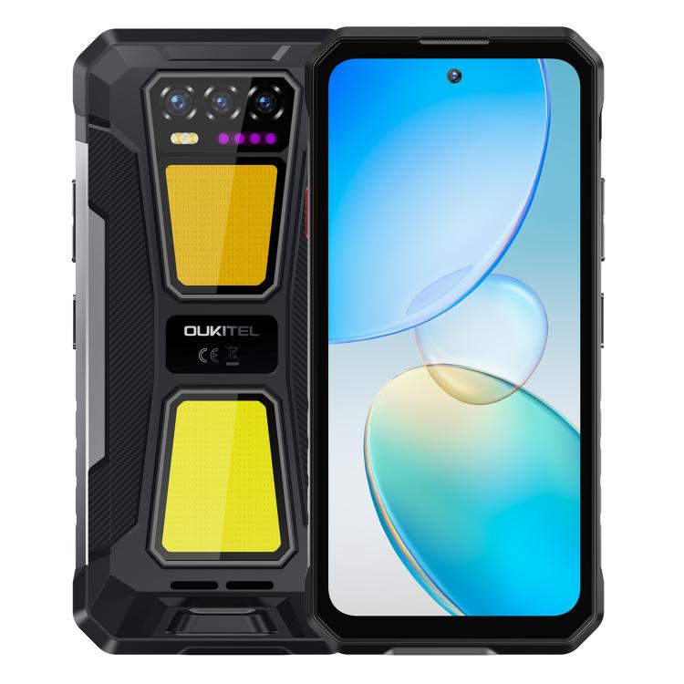 Oukitel WP58 Pro Robust Telefon, 8GB+256GB, Seitliche Fingerabdruckerkennung, 6,7 Zoll Android 15 UMS9621S Octa Core, NFC, OTG, Netzwerk: 5G, 8GB+256GB
