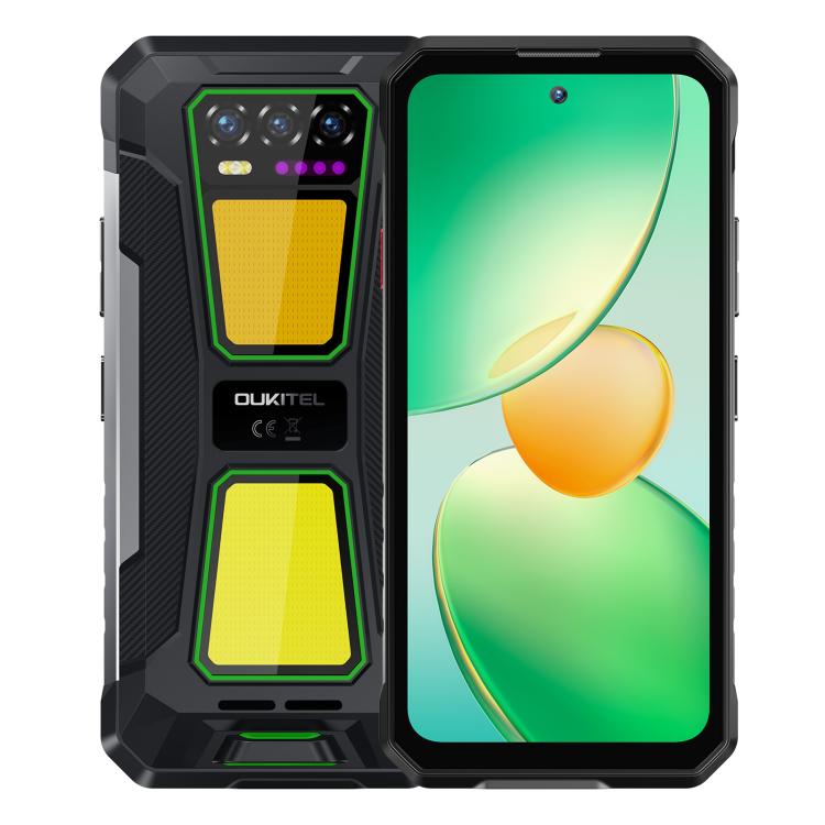 Oukitel WP58 Pro Robust Telefon, 8GB+256GB, Seitliche Fingerabdruckerkennung, 6,7 Zoll Android 15 UMS9621S Octa Core, NFC, OTG, Netzwerk: 5G, 8GB+256GB