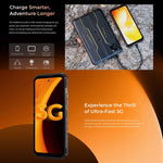 Oukitel WP58 Pro Robust Telefon, 8GB+256GB, Seitliche Fingerabdruckerkennung, 6,7 Zoll Android 15 UMS9621S Octa Core, NFC, OTG, Netzwerk: 5G, 8GB+256GB