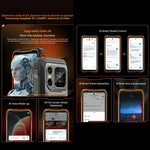 Blackview XPLORE 1, 12 GB + 256 GB, 6,78 Zoll, Android 15, Dimensity 7050 MT8791V/HZA Octa-Core-Prozessor, Netzwerk: 5G, OTG, NFC, XPLORE 1 12 GB + 256 GB