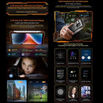 Blackview XPLORE 1, 12 GB + 256 GB, 6,78 Zoll, Android 15, Dimensity 7050 MT8791V/HZA Octa-Core-Prozessor, Netzwerk: 5G, OTG, NFC, XPLORE 1 12 GB + 256 GB