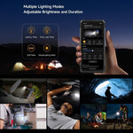 Ulefone Armor 34 Pro+ Projektor, 16 GB + 512 GB, Nachtsicht, robustes Smartphone (IP68/IP69K), 6,95 Zoll, Android 15, MediaTek Dimensity 7400X Octa-Core-Prozessor, Netzwerk: 5G, NFC, OTG, Armor 34 Pro+