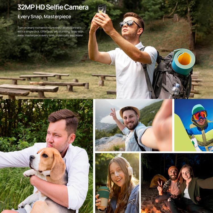 Ulefone Armor 34 Pro+ Projektor, 16 GB + 512 GB, Nachtsicht, robustes Smartphone (IP68/IP69K), 6,95 Zoll, Android 15, MediaTek Dimensity 7400X Octa-Core-Prozessor, Netzwerk: 5G, NFC, OTG, Armor 34 Pro+