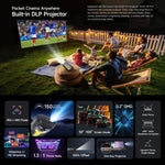Ulefone Armor 34 Pro+ Projektor, 16 GB + 512 GB, Nachtsicht, robustes Smartphone (IP68/IP69K), 6,95 Zoll, Android 15, MediaTek Dimensity 7400X Octa-Core-Prozessor, Netzwerk: 5G, NFC, OTG, Armor 34 Pro+