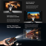 Ulefone Armor 34 Pro+ Projektor, 16 GB + 512 GB, Nachtsicht, robustes Smartphone (IP68/IP69K), 6,95 Zoll, Android 15, MediaTek Dimensity 7400X Octa-Core-Prozessor, Netzwerk: 5G, NFC, OTG, Armor 34 Pro+